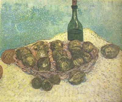 Vincent Van Gogh Still life:Bottle,Lemons and Oranges (nn04) Norge oil painting art